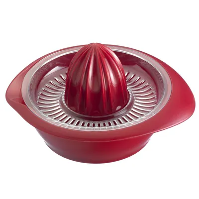 Image de Zitrus/Orangenpresse limetta rot