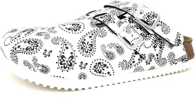 Produktbild von BIRKENSTOCK Kay Prof Paisley black/white schmale Weite - Größe: 38