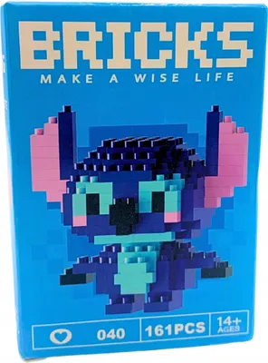 The image shows the front of a product box for building blocks.
