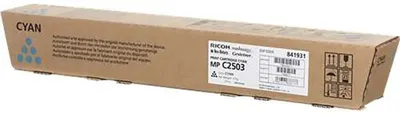 Obrázok produktu pre Ricoh 841931, 5500 strany, Azúrová, 1 kusov