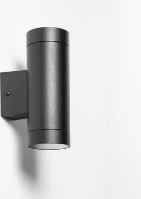 Produktbild von Wandleuchte Außen Aluminium doppelseitige Beleuchtung Oakham Schwarz