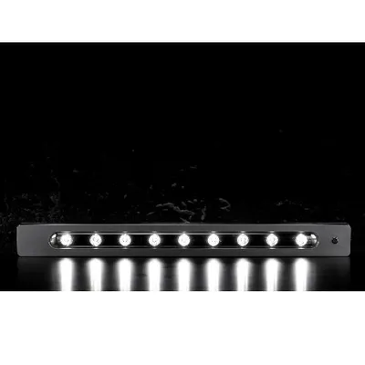 Produktbild von StarLicht LED Unterbauleuchte Delphi 9 Dioden 2W Titan silber kaltweiß 5400K mit Schalter