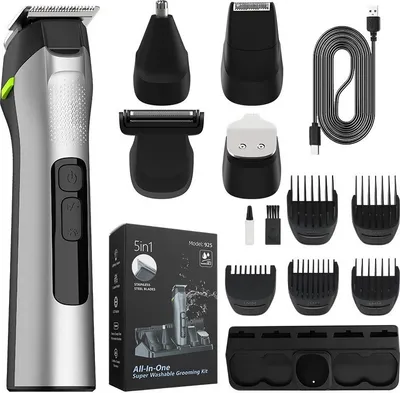 Immagine prodotto di INF Kit di toelettatura multifunzionale 5 in 1 per uomo