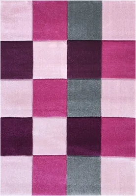 Produktbild von Livone Kinderteppich Happy Rugs Checker rosa 120x180 cm