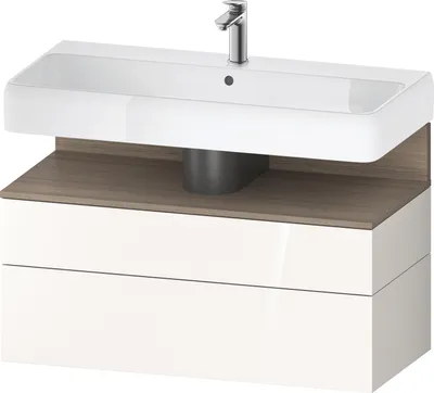 Produktbild von DURAVIT QA4395035220000 QTG WTU WH Ek. 990x470x590 Wß Hgl. H