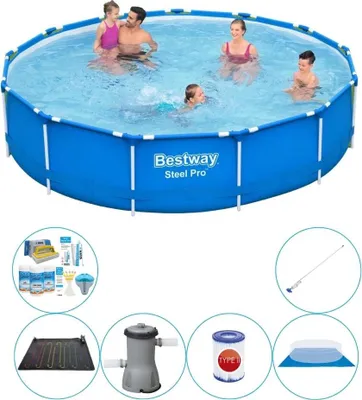 Obrázek produktu pro Bazénová souprava - Bestway Steel Pro 396x84 cm - kulatá