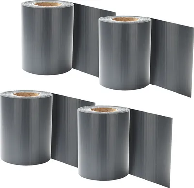 Produktbild von Wolketon 140M PVC Sichtschutzstreifen Doppelstabmatten Zaun Gartenzaun Sichtschutz Anthrazit PVC Sichtschutzfolie fuer Doppelstabmattenzaun,Anthrazit