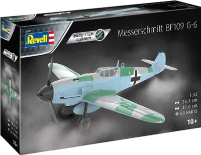 Produktbild von Revell 63653, Flugzeug, Montagesatz, 1:48, Messerschmitt Bf109G-6, Junge, Kunststoff