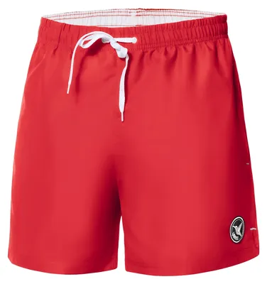 Image de Ladeheid Hommes Short de bain Beachshorts Pantalon de natation LA40-198 (Rouge, 5XL)