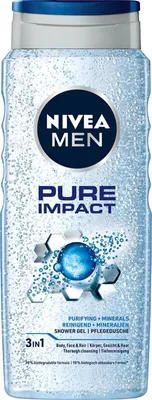Obrázok produktu pre Nivea - Men Pure Impact Shower gel 500ml