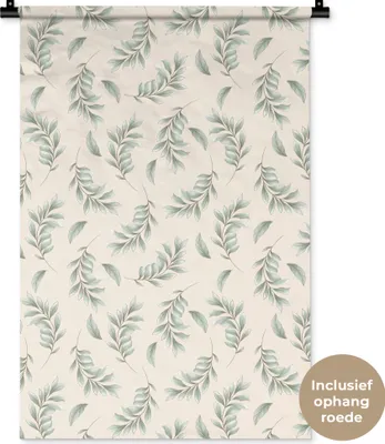 Produktbild von MuchoWow® Wandteppich Wandbehang Blumen - Pflanzen - Pastell 60x90 cm Tapisserie Dekoration Wandtuch - Foto-Teppich - Abwaschbar