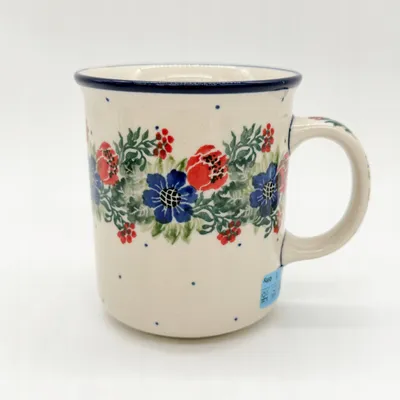 Produktbild von Becher Handgefertigte Bunzlauer Keramik Tasse Becher 250 ml