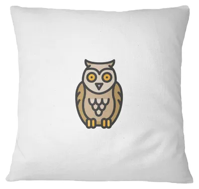 Kissenhülle 45x45 cm, Weiß, Polyester, mit Reißverschluss