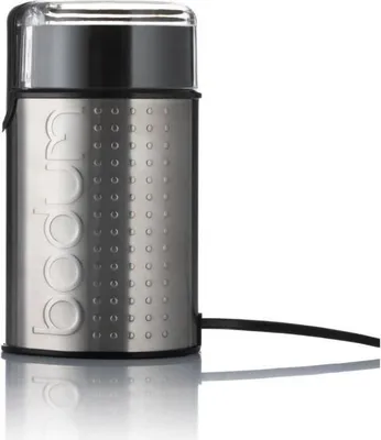 Produktbild von Elektrische Kaffeemühle, BODUM BISTRO, 150 W, Lamellen, Edelstahl gebürstet, 11160-57EURO-4PL