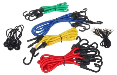 Image de Jeu de tendeurs élastiques CARGO CORD SET 26, 26 pièces
