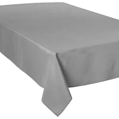 Produktbild von Schmutzabweisende Tischdecke, rechteckiges Tischtuch, elegante Tischdecke für das Wohnzimmer - Farbe anthrazit, 300 x 150 cm