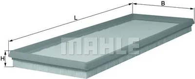 Produktbild von MAHLE LX 118 Luftfilter