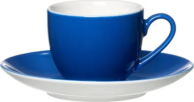 Produktbild von Ritzenhoff & Breker DOPPIO Espressotasse mit Untertasse 80 ml indigo blau