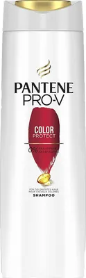 Produktbild von Pantene Pro-V Color Protect, 300 ml, Shampoo, Nicht-professionell, Frauen, Gefärbtes Haar, Aufgehelltes Haar, Farbschutz, Nährend, Schutz, Klärend, Glanz, Glättend, Verstärkung