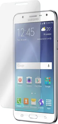Produktbild von 1er-Pack PhoneNatic Glas-Folie klar  kompatibel mit Samsung Galaxy J7 (2015 / J700) - Panzerglas für Galaxy J7 (2015 / J700)