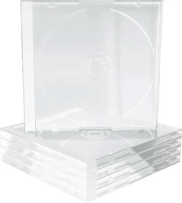 Produktbild von MediaRange CD-Leerhülle für 1 Dics 10.4mm transparentes Tray