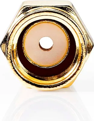 Produktbild von Nedis SMA-Anschluss - Gerade - Stecker - Vergoldet - 50 Ohm - Kräuseln - Kabeleingangsdurchmesser: 2.55 mm - Metall - Gold - 2 Stück - Box