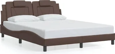 Zdjęcie produktu dla VidaXL 3208105, Brązowy, 165 cm, 2,18 m, 74,5 cm, 1600 x 2000 mm, 1 szt.