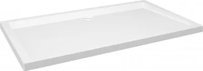 Zdjęcie produktu dla vidaXL Brodzik prysznicowy ABS prostokątny biały 70x120 cm