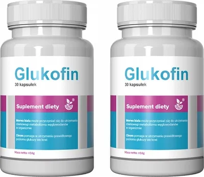 Immagine prodotto di 2X Capsule di glucofina con cromo, gelso bianco e zinco