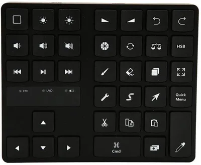 Productafbeelding van Ergonomisch toetsenbord - Compact toetsenbord - Verlicht - Geschikt voor Procreate - Voor macOS - Eenvoudige bediening - Sneltoetsenbord