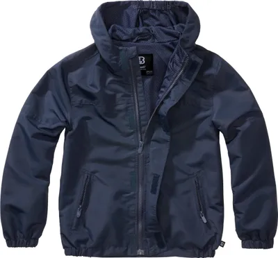 Produktbild von Brandit Kinder Sommer Frontzip Windjacke Größe 158/164 Farbe Navy
