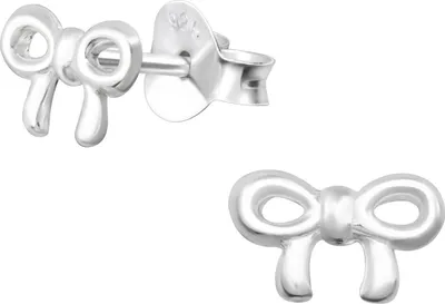 Produktbild von Ohrringe Ohrstecker 925 Sterling Silber mit Schleife
