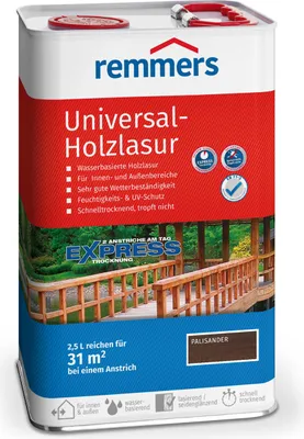 Produktbild von Remmers Universal-Holzlasur palisander 2,5L - 317703