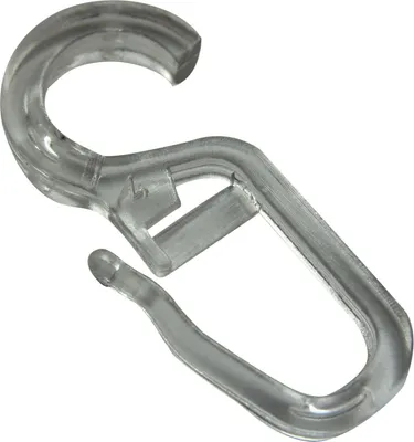 Produktbild von rewagi 100 Stück  Gardinenhaken,Faltengleiter- Öse 12mm transparent