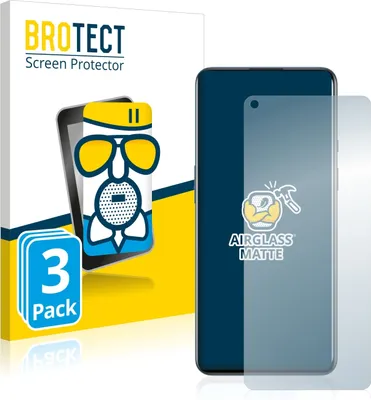 Produktbild von 3x BROTECT Entspiegelungs Schutzglas für OnePlus 9 Schutzfolie Panzer Folie Glas Display Schutz matt