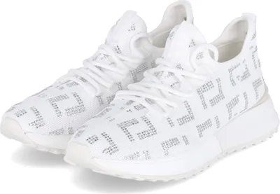 Produktbild von La Strada Damen Low Sneaker Weiß Textil - luftiges Mesh Größe: 39