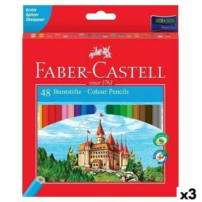 Obrázek produktu pro Barevné tužky Faber-Castell Coloured (3 kusy)