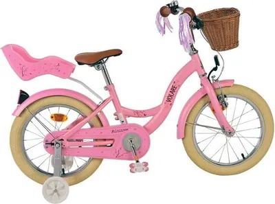 Produktbild von Volare Blossom Kinderfahrrad - Mädchen - 16 Zoll - Rosa