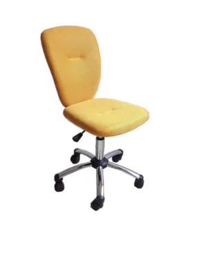 Produktbild von Jugenddrehstuhl Bürostuhl gelb chrom-gelb