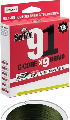 Obrázek produktu pro Sufix 91 Braid Lo-Vis Green 135 m 0,148 mm 7,2 kg