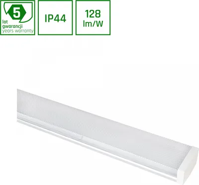 Produktbild von LIMEA PRISMATICA LED Deckenleuchte 120cm 40W tralweiß IP44 Blendfrei