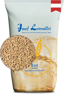 Produktbild von Leimüller Wildfutter Pellets 25 kg - Wildtierfutter für Rehe, Rotwild, Hirsche & Kitze
