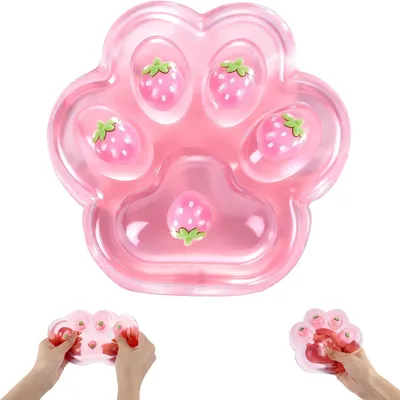 Productafbeelding van Grote kattenpoot squishy - Fidget speelgoed kattenpoot squishies anti-stress