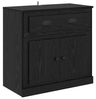 Image de Haut Armoire Chêne noir 70 x 35,5 x 67,5 cm Bois d'ingénierie