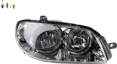 Produktbild von Scheinwerfer passend für Fiat Punto 188 06/03- 07/04 Rechts Leuchtmittel 46849354 Johns