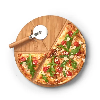 Image de Planche à pizza, Ø 32 cm, bambou, ZELLER