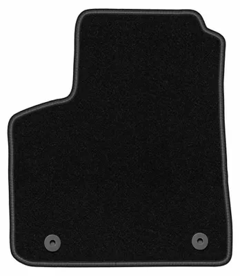 Immagine prodotto di Tappetino guidatore in moquette per Chevrolet Tacuma 2000-2011 (monovolume) – 1 pezzo, nero, su misura – Wielganizator BASIC