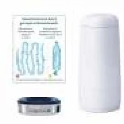 Produktbild von Angelcare Windeleimer Dress-Up XL Rückfreundliche Höhe 66 cm inkl. Kassette
