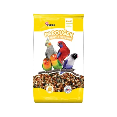 Obrázok produktu pre Akinu Kompletné menu pre malých papagájov 1 kg