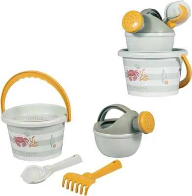 Image de Little Dutch Fresh Greens Set de plage 5 pièces